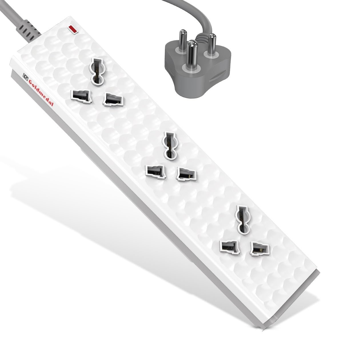 Goldmedal Ninja 3+1 Power Strip | 2 Meter Extension cord