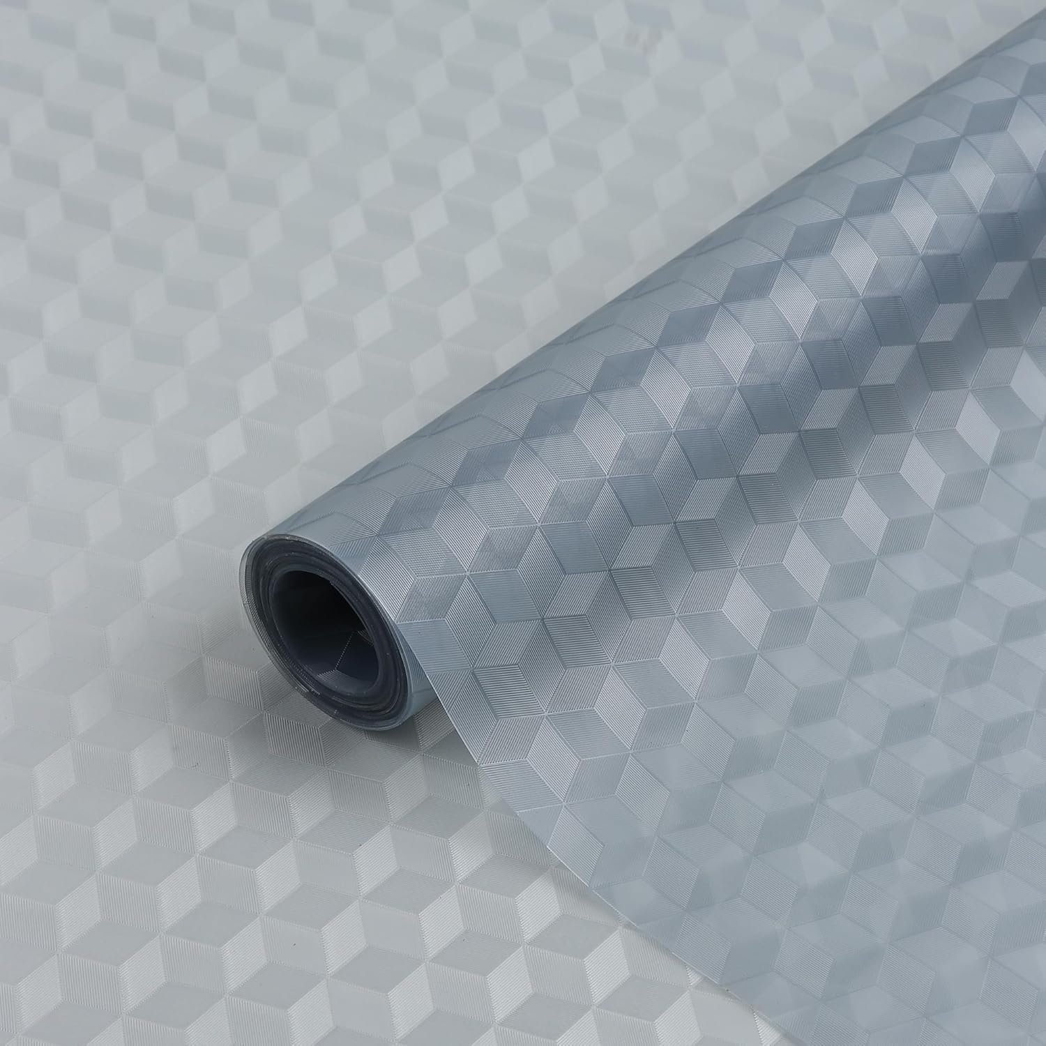 AERYS Food Grade Washable Anti Slip Mat/Sheet Waterproof, Washable Shelf Liner Roll Sheet for Kitchen, Bathroom, Drawers, Cabinets, Fridge & Table Mat (1, 45 Cm x 300 Cm Roll)