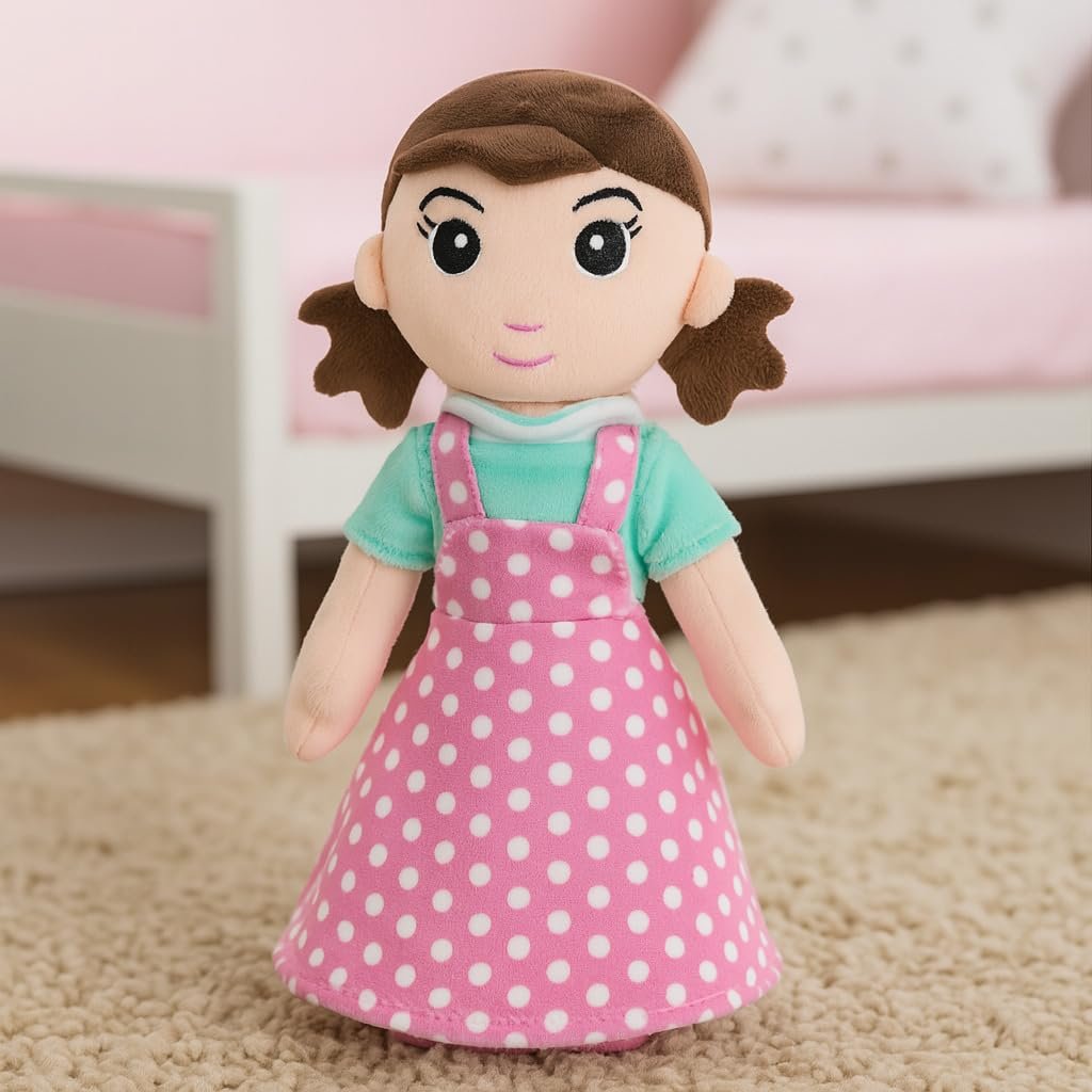 Amazon Brand - Jam & Honey Dancing Animals EVA Doll | 34 cm Musical Plush Toy | Dancing Motion & Music | Soft & Safe | BIS Certified | Pretend Play Toy for Kids