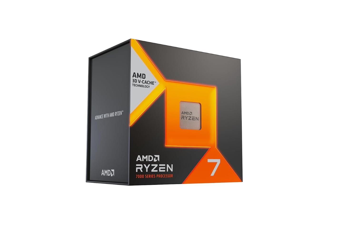 AMD Ryzen 7 7700X3D Desktop Processor with Powerful 8‑core 3D V‑Cache™ Technology.