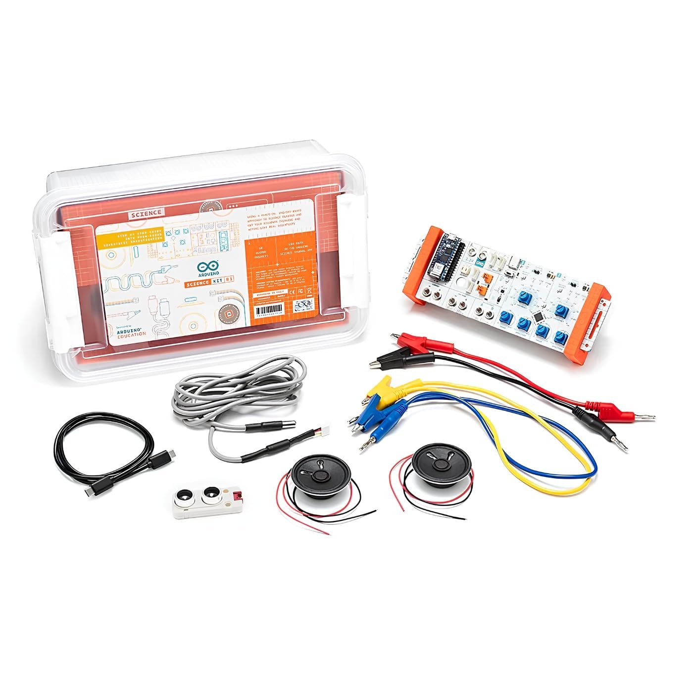 Official Arduino Science Kit R3 for Students | STEM Education | Physics Experiment Kit | Real-Time Data Collection | All-in-One Sensors | Science Journal Compatible | Suitable for School Labs