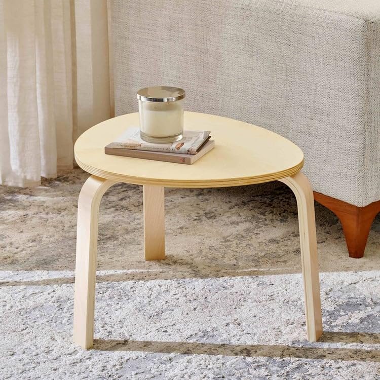 Home Centre | Paulo Solid Wood End Table | Side Table for Living Room | Brown | 1 Year Warranty