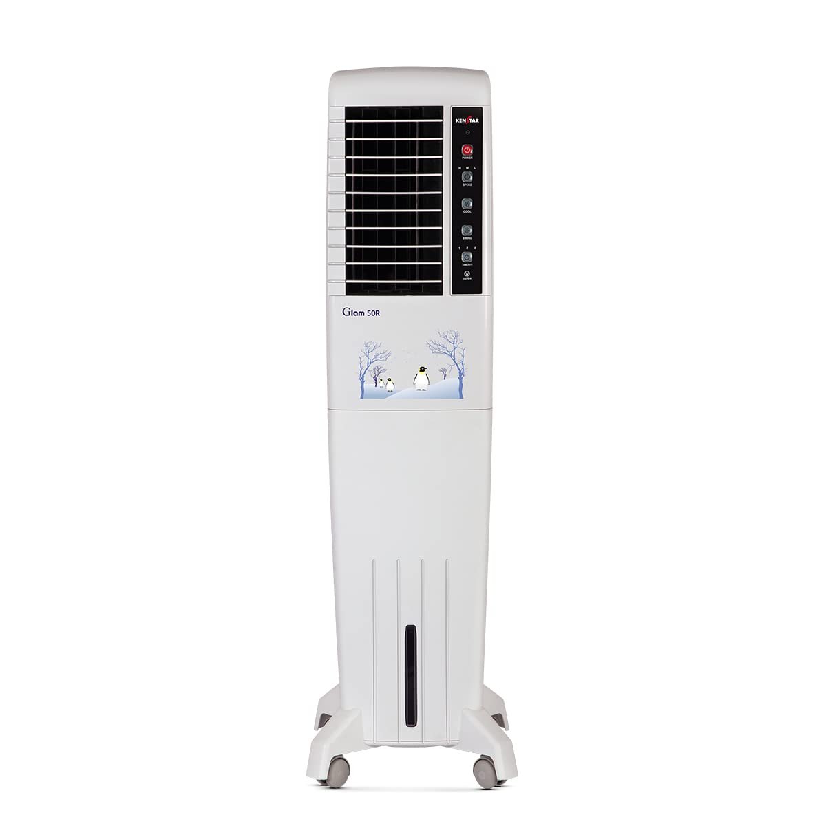 Kenstar Glam 50 litres Honeycomb Tower Cooler White, (KCLGLMWH050BMH-ELM)