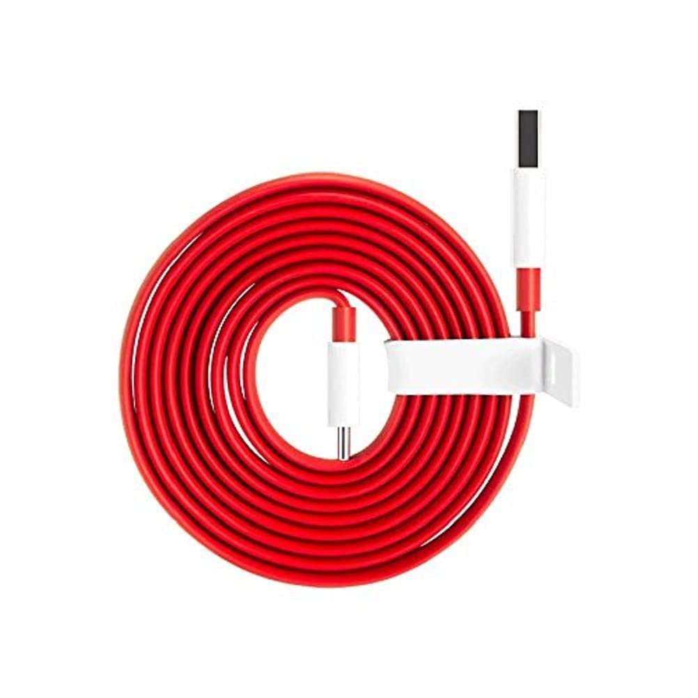 OnePlus 0202003401 Dash Type-C Cable - 4.92 Feet (1.5 Meters) - (Red)