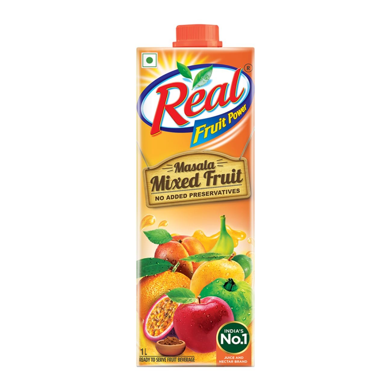 Real Fruit Power Real Masala Mixed Fruit 1L, 1 kg