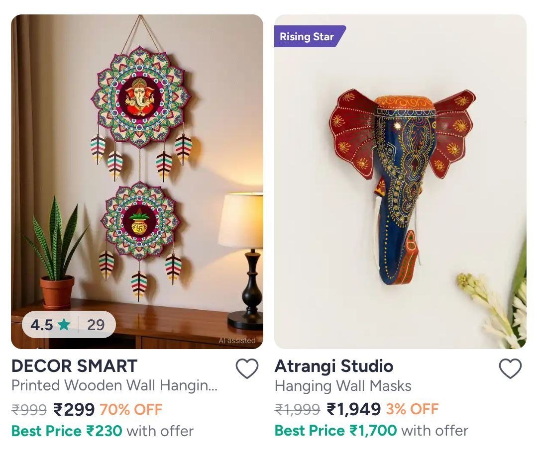 Shop Stylish Wall Decor Online in India