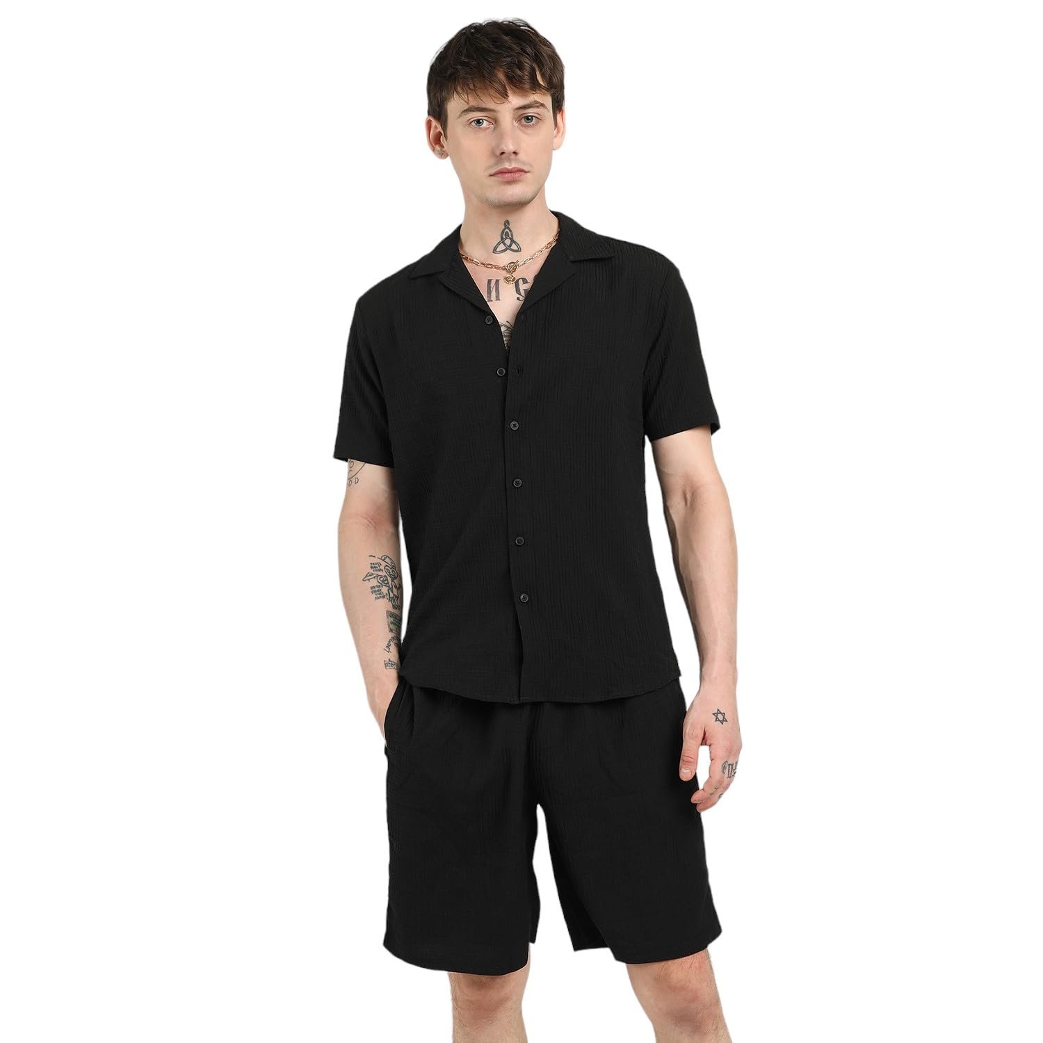 CAHOOT Men Pajama Set