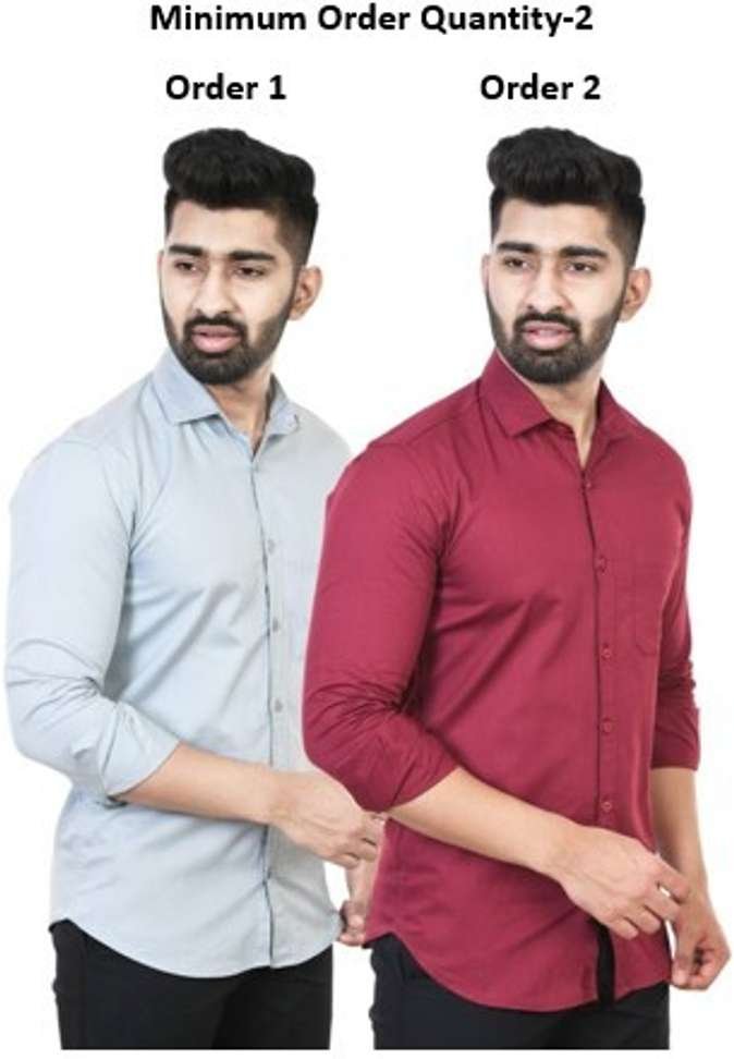 gloren men solid casual multicolor shirt