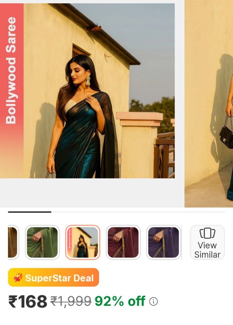 tigersnake solid plain bollywood lycra blend saree with unstitched blouse