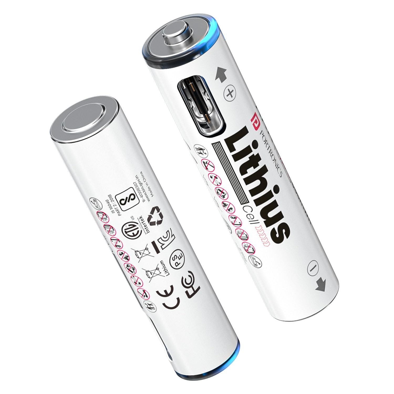 Portronics Rechargeable Batteries Composition Discharge