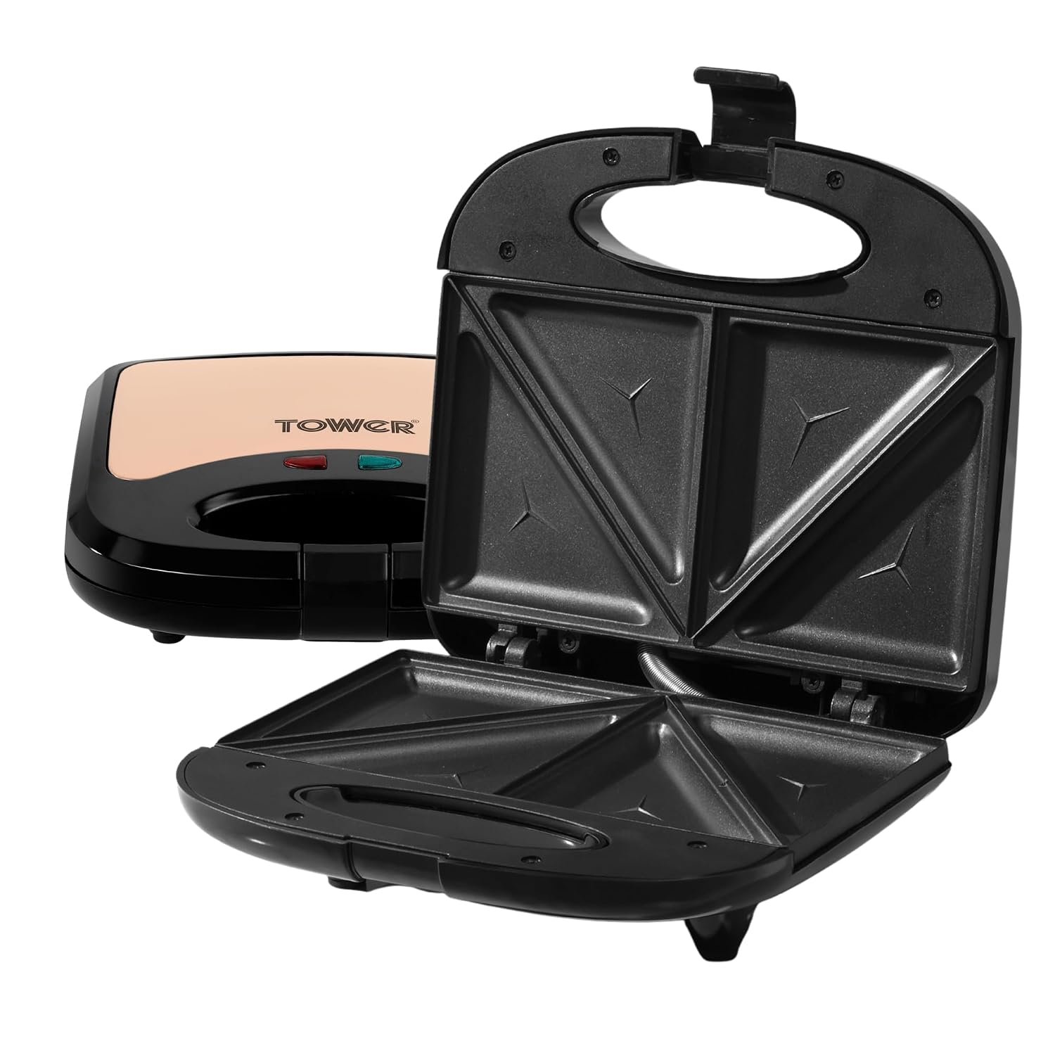 Tower Sandwich Maker 800W Rose Gold Cool Touch Body 2 Year Warranty