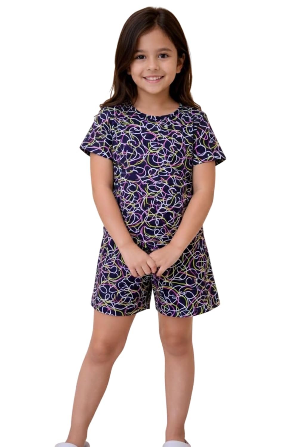 Ninos Dreams Girls T Shirt with Shorts Set