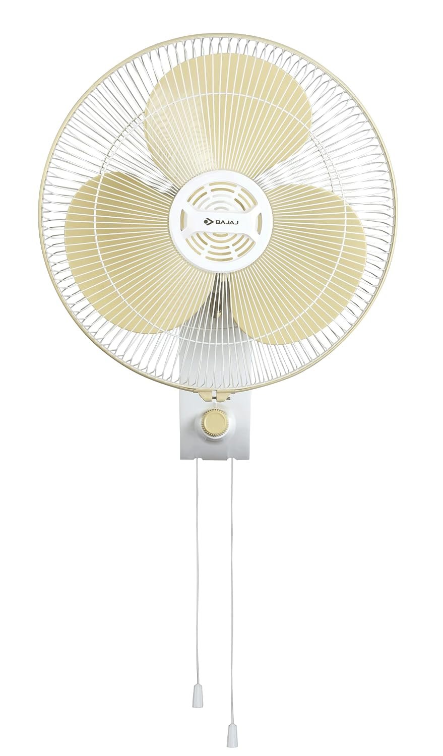 Bajaj Veloce 400 MM Wall Mount Fan | Wall Fan For Kitchen & Home | Air Freshener Pocket | 100% Copper Motor | High Air Delivery | 2-Yrs Warranty 【Champagne Fizz】