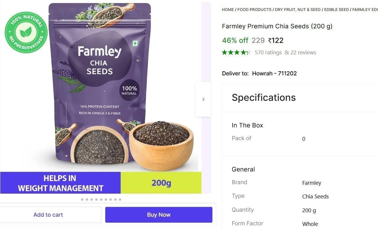 farmley premium chia seeds