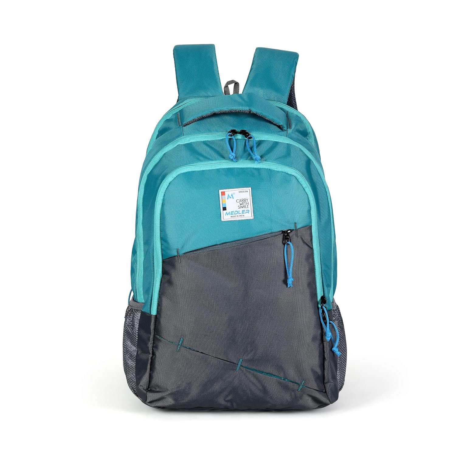 M MEDLER Lentra 40L Laptop Backpack, school bag for boys and girls, college bag, office bag, travel bag for men and women, Grey