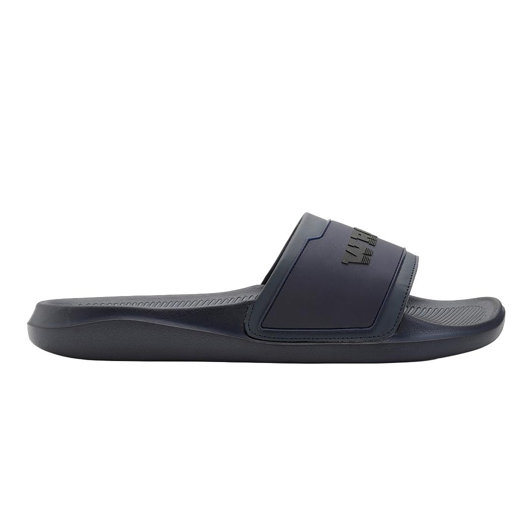 WROGN Men's Anti-slip Sliders | Lightweight EVA Sole | Cushioned Comfort Footbed