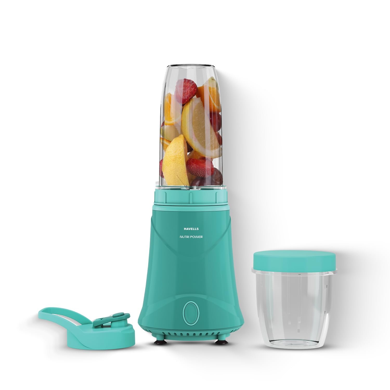 Havells Nutri Power Blender 350 W Mixer Grinder| 1 Speed Switch| Air Vent Technology| Stainless Steel Blade| 2Yrs Manufacturer Warranty (Mint Green)