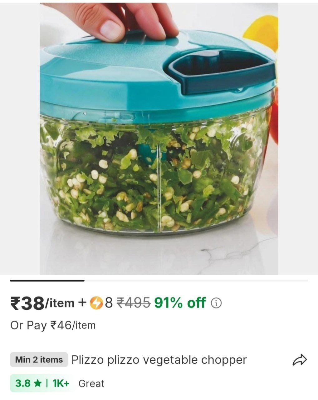plizzo plizzo vegetable chopper