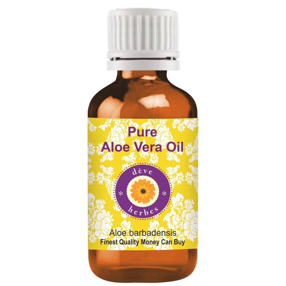 Deve Herbes Aloe Vera Oil (Aloe barbadensis) | Infused | Pure | Non-Sticky | Lightweight | Hydrating Texture | For Skin & Hair | Men & Women | 50ml