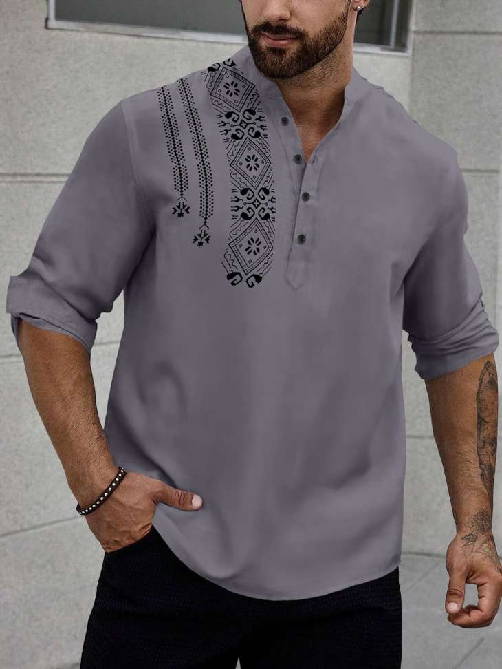 nofilter men printed kurta