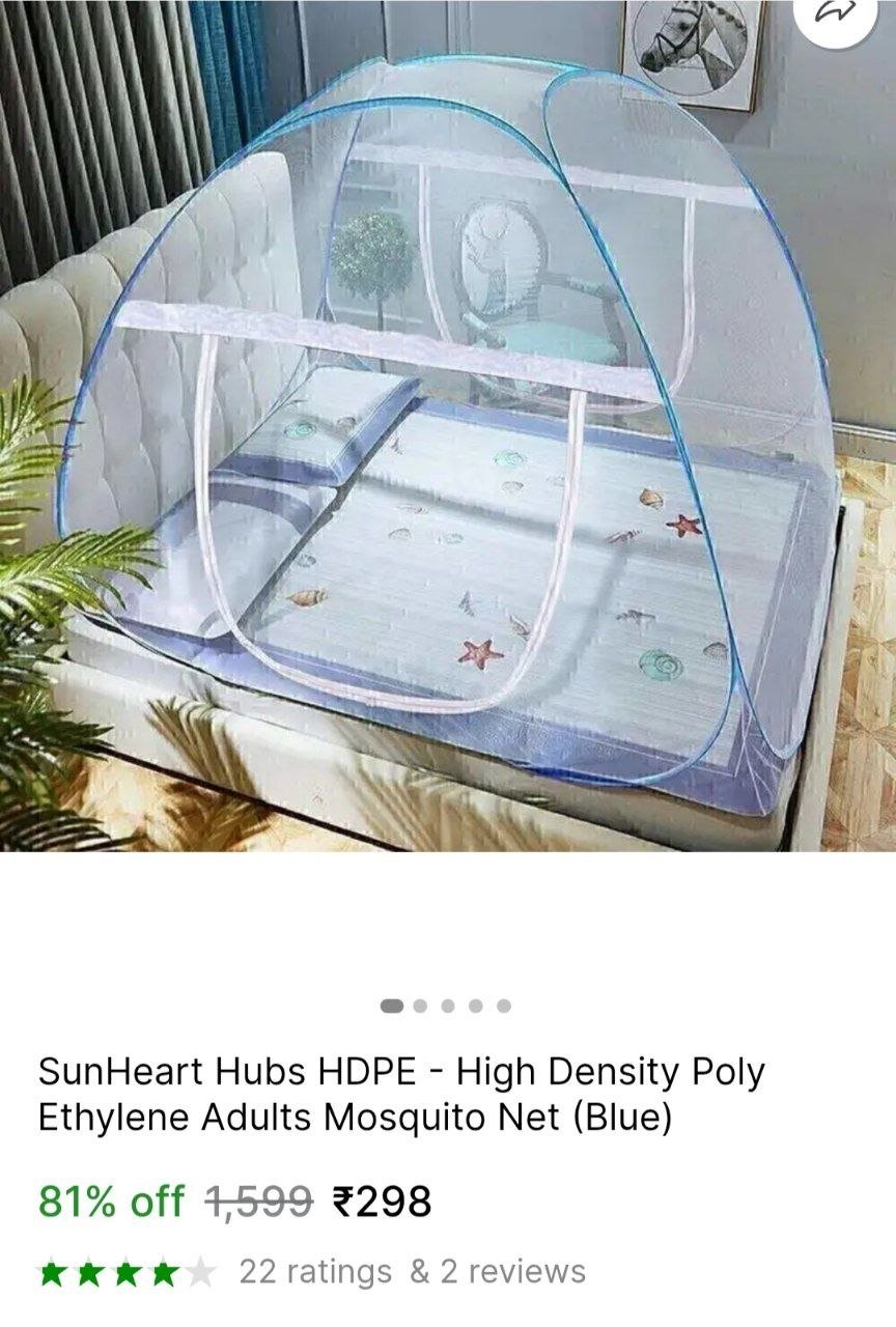 sunheart hubs hdpe high density poly ethylene adults mosquito net