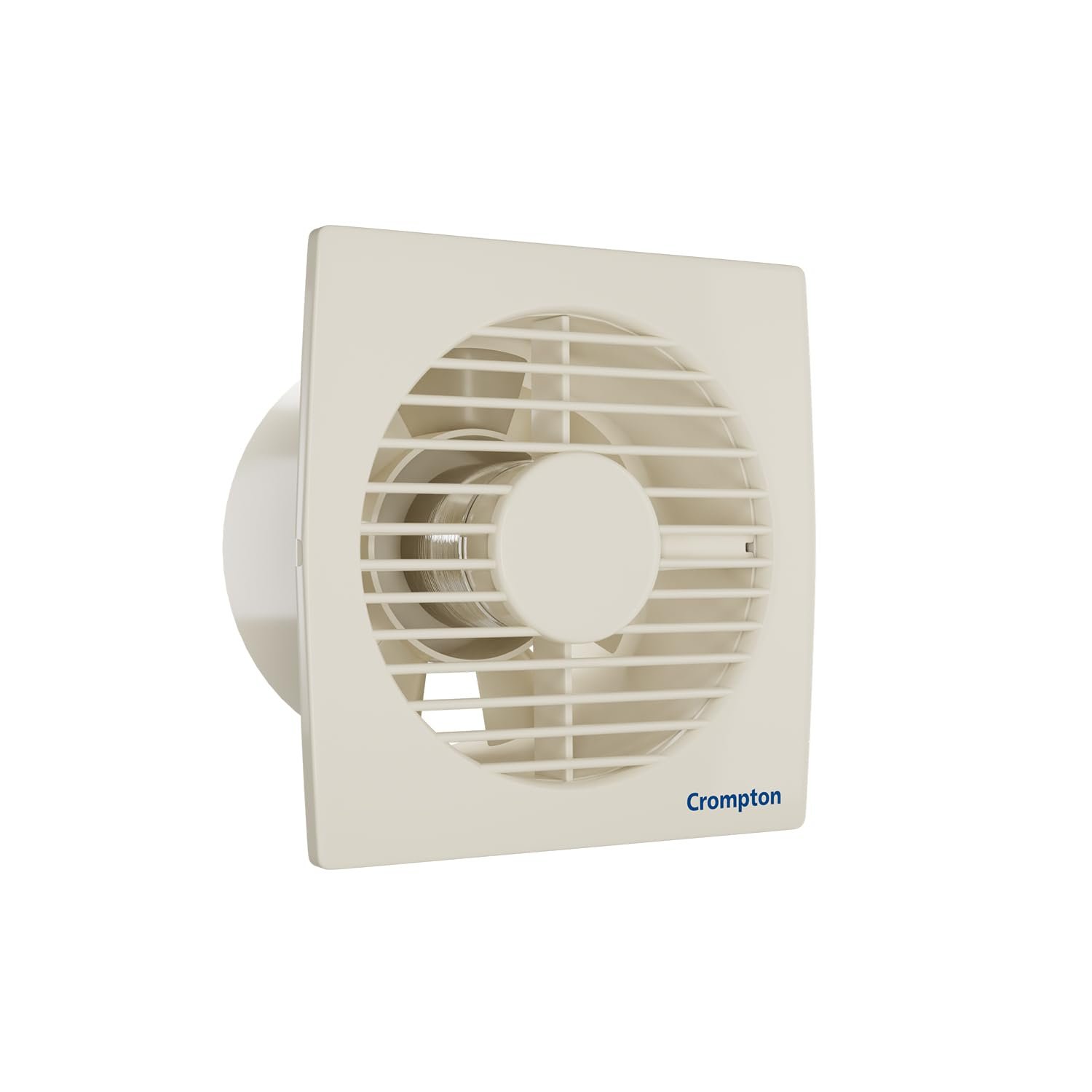 Crompton Axial Air 150 mm (6 inch) Kitchen/Bathroom/Office Exhaust (Ventilation) Fan | 1750 RPM | Low Noise | Sturdy Front Grill | Wall,Glass & Grill Mounting | 2 Year Warranty | Ivory