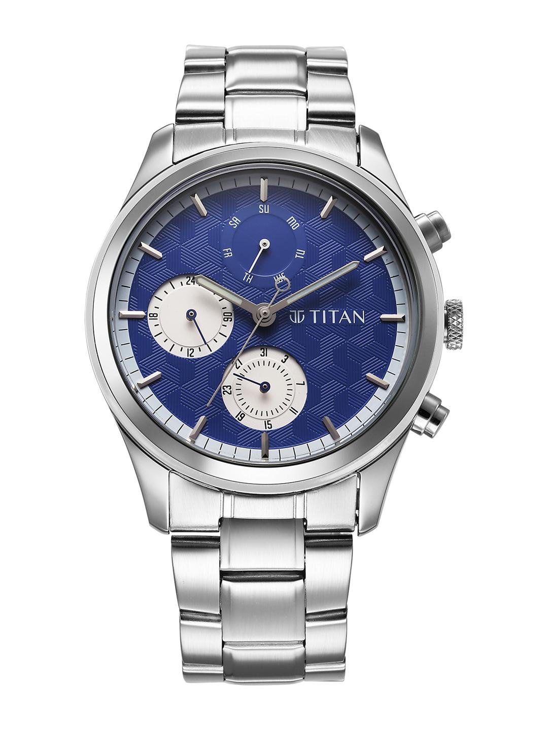 Buy Titan Men Calendar Bracelet Style Analogue Watch 10026SM02 -  - Accessories for Men