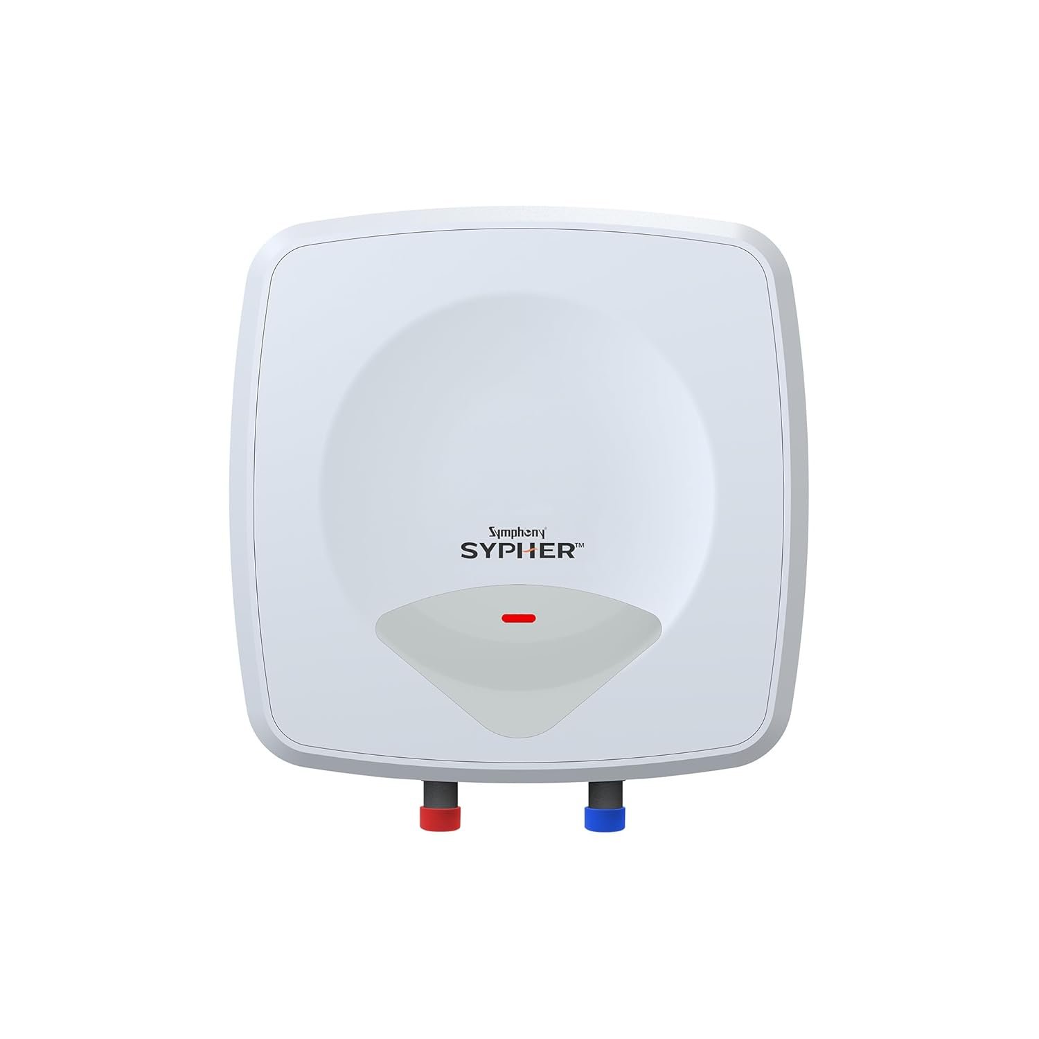 Symphony SYPHER 15 Litre Storage Water Geyser | BEE 5 star Rating Water Heater | 2KW Heating | Glassline Tank | 8 Bar Pressure Compatibility | Free Installation