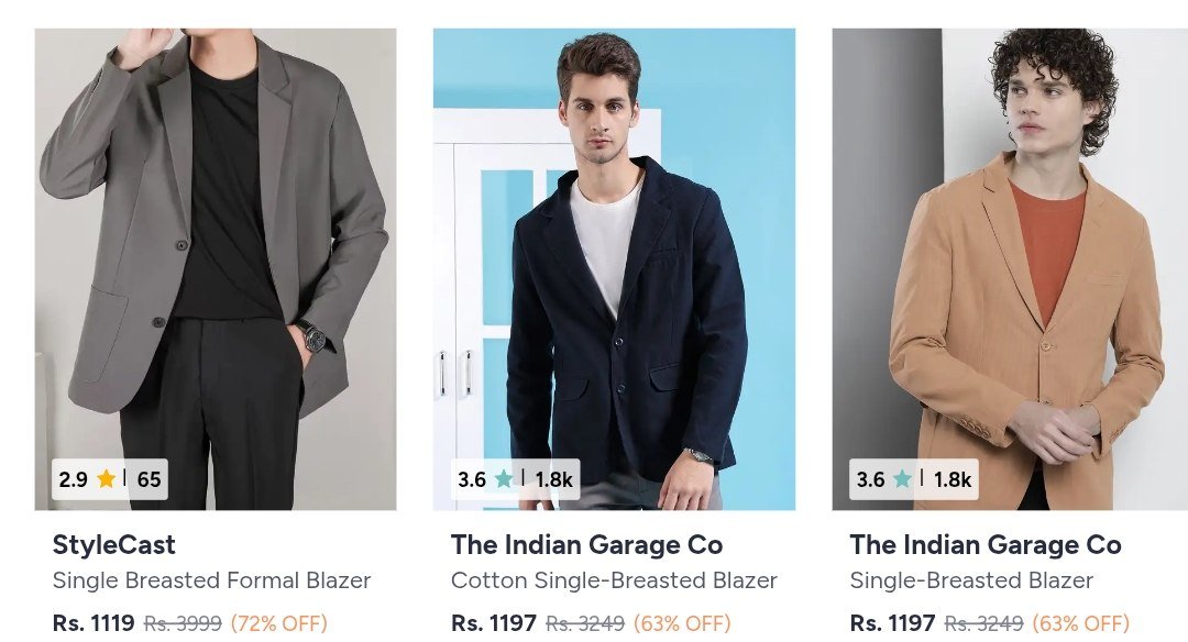 Shop Stylish Blazers for Men for Every Occasion