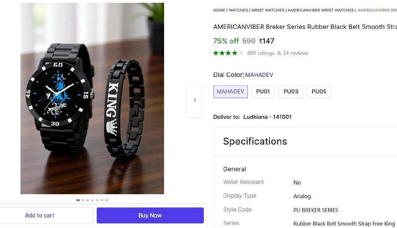 americanviber breker series rubber black belt smooth strap free king bracalet analog watch men