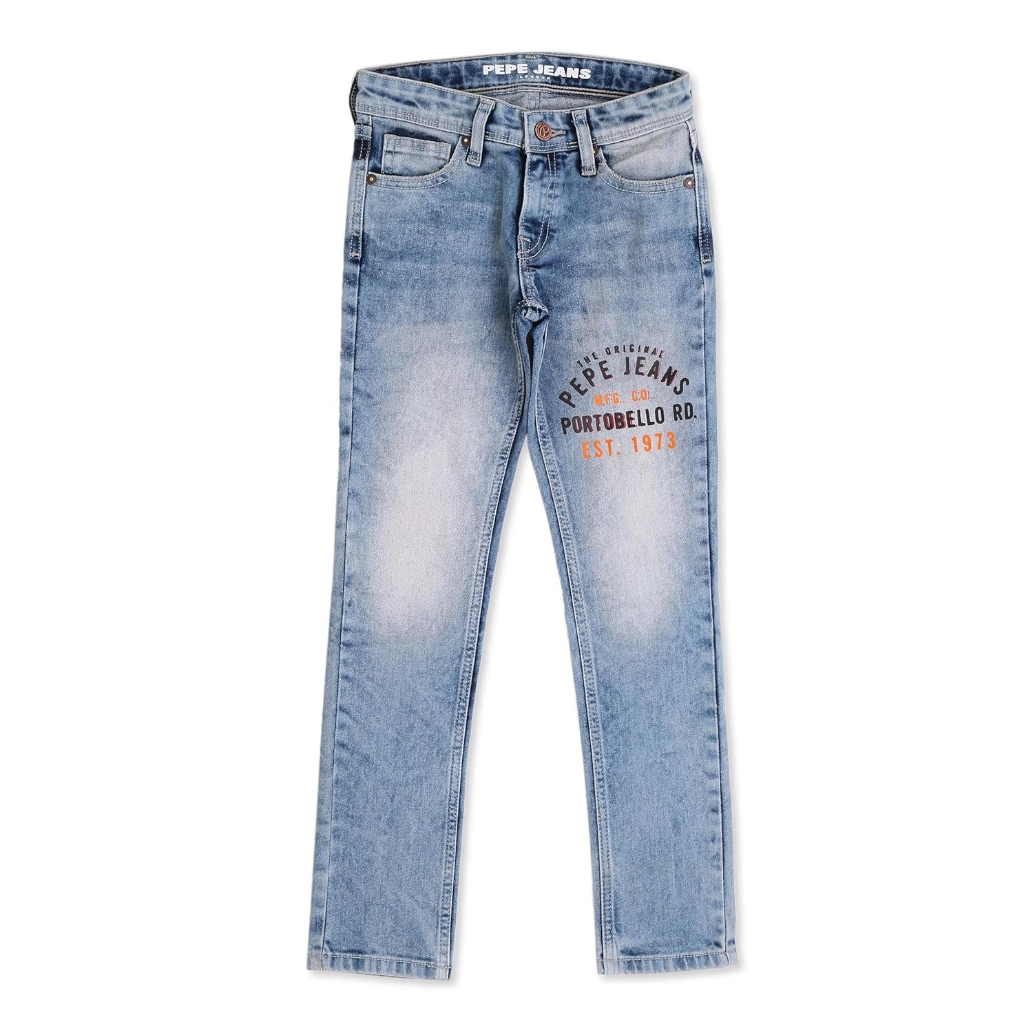 Pepe Jeans Boys Mid Rise Slim Jeans