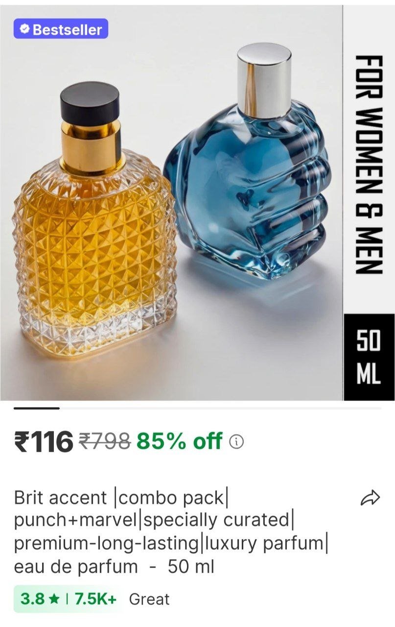 brit accent combo pack punch marvel specially curated premium long lasting luxury parfum eau de parf