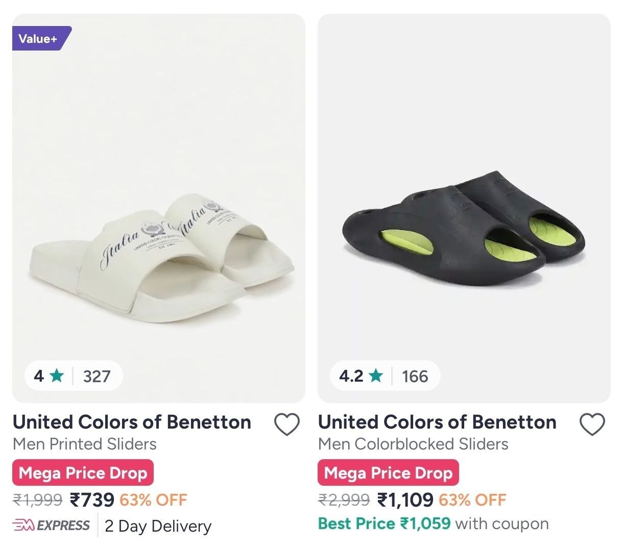United Colors of Benetton Flip-Flops | Buy United Colors of Benetton Flip-Flops Online in India at Best Price