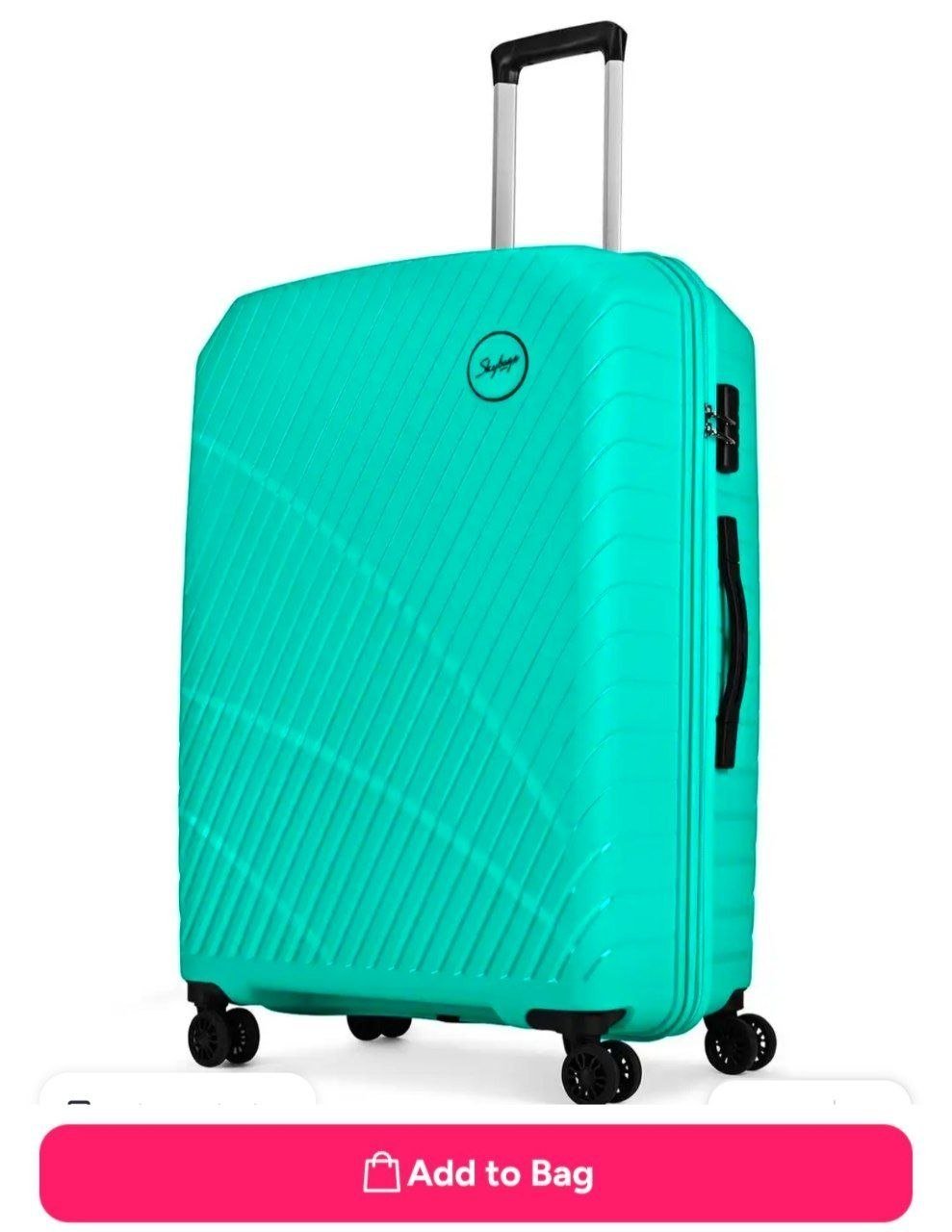 Buy Skybags  Textured Hard Sided Trolley Bags -  - Accessories for Unisex