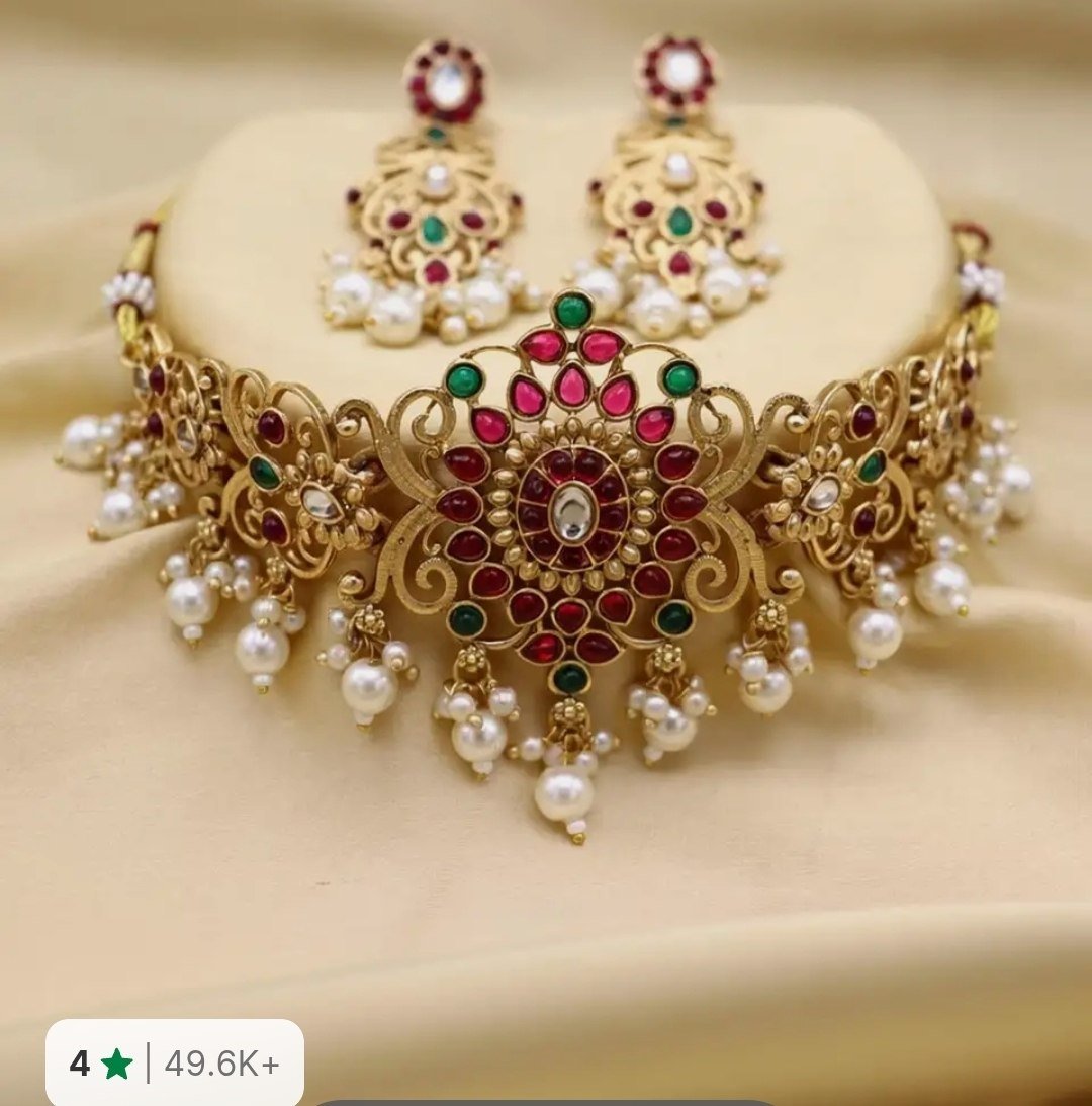 vivanta alloy multicolor jewellery set
