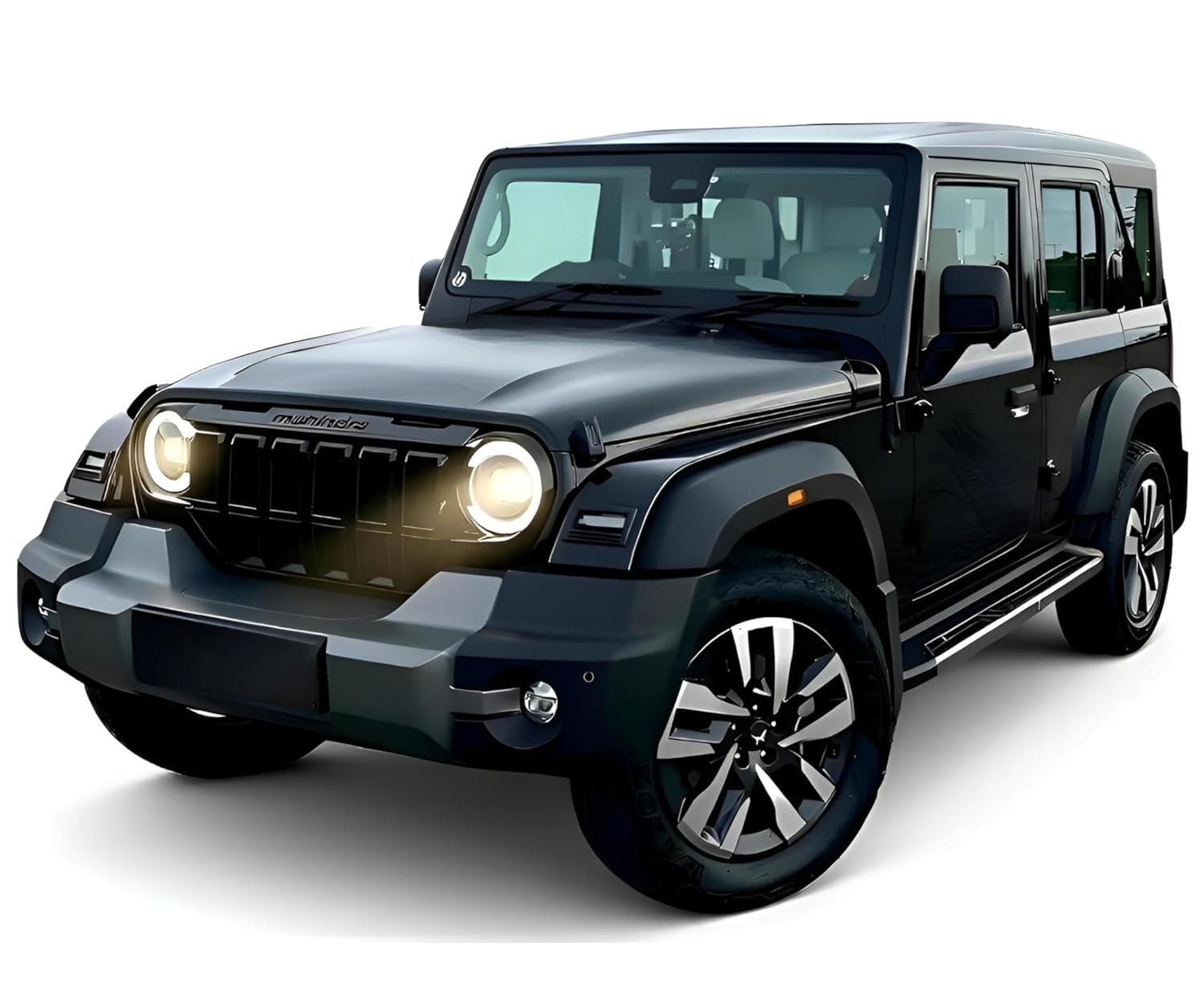 1:24 Thar Roxx Die-Cast Model Toy Car – Premium Alloy Off-Road SUV with Pull-Back Action, Openable Doors & Detailed Interior [ Colour As Per Stock ]