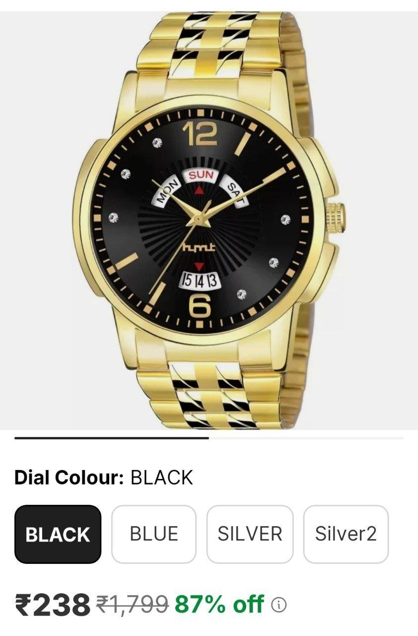 shopglobal 9152 440 analog watch for men