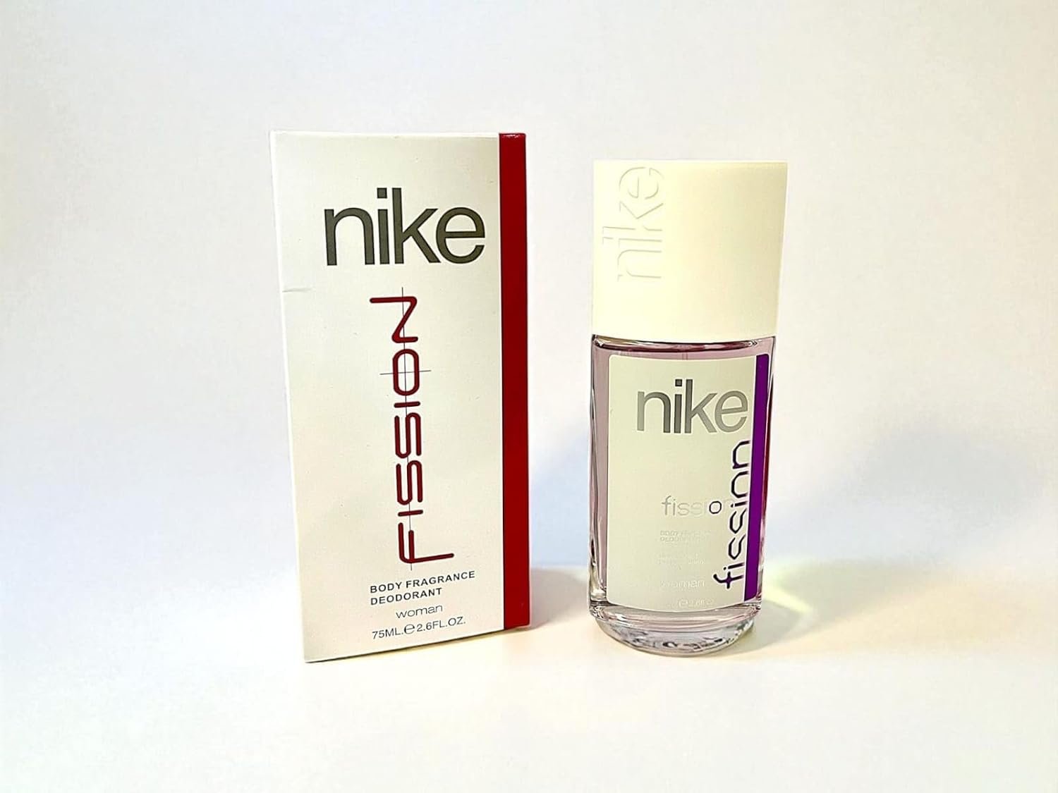 Nike Fission Women's Liquid Body Fragrance DEODORANT – Long-Lasting Fresh Scent, 75ml Spray