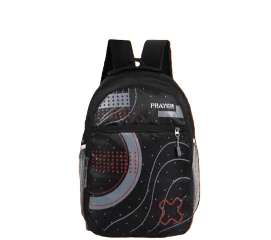 Casual Waterproof Laptop Bag/Backpack for Men Women Boys Girls/Office School College Teens & Students (black)