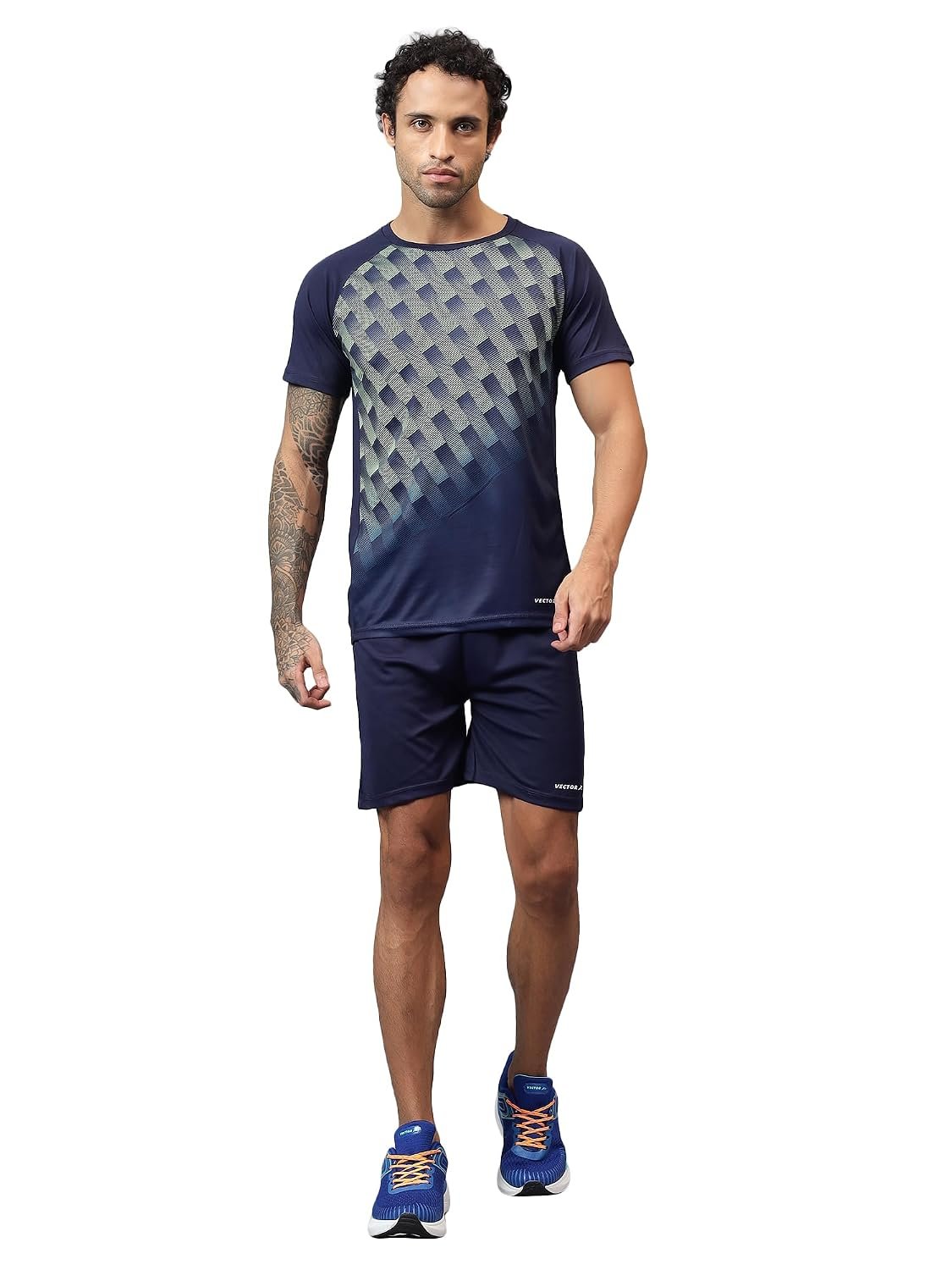 Vector X Adults Jersey with Shorts Set Sports Team wear Regular Fit T-Shirt for Kids, Boys & Men