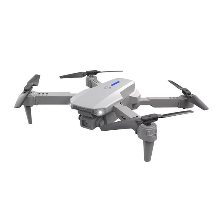 Foldable RC Drone with HD Camera | WiFi FPV Camera Drone | Altitude Hold, One Key Take Off & Headless Mode | Rechargeable Quadcopter for Kids & Beginners (White)