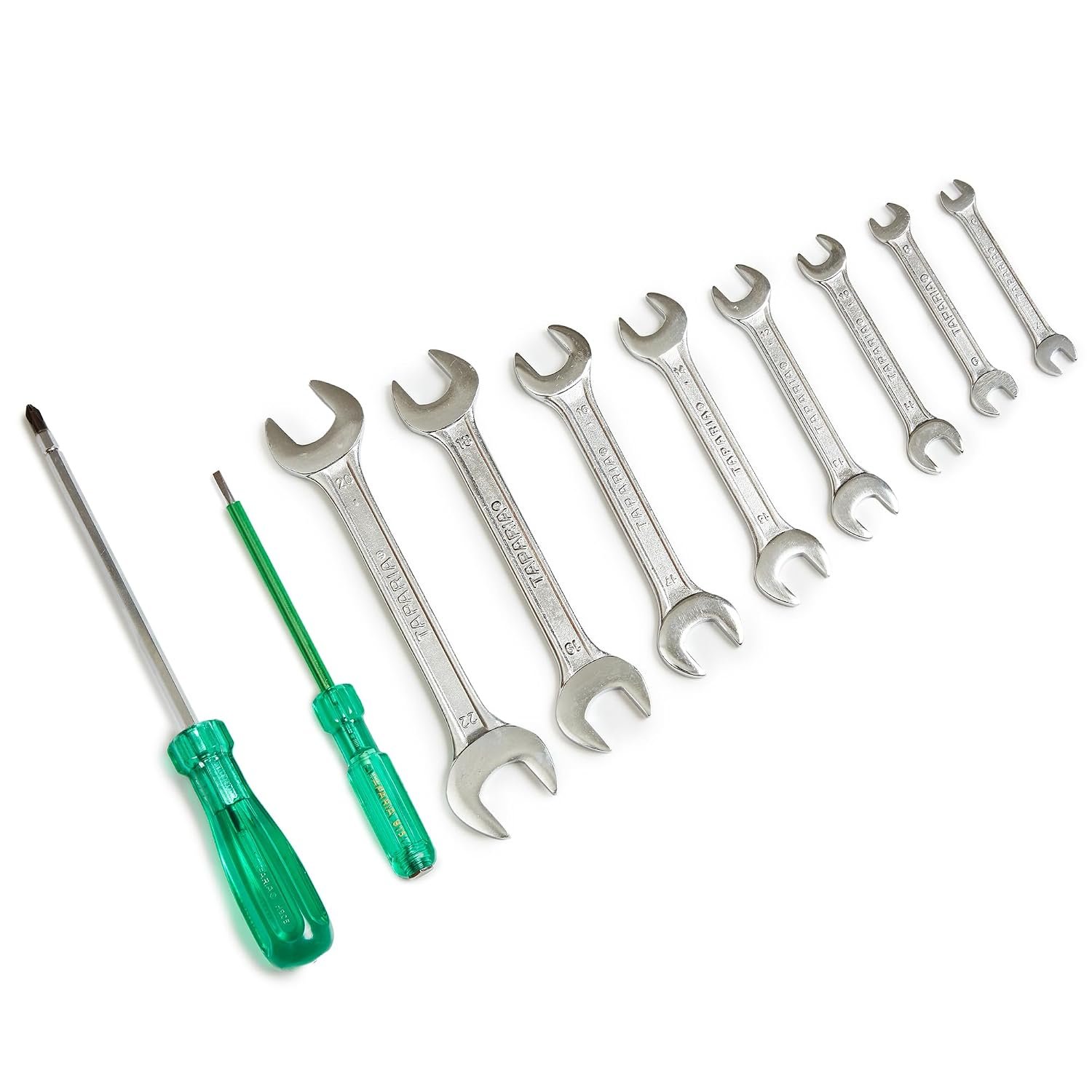 Taparia Tk-080 Dep08, 815, H905 Screwdriver 2 In 1, Linetester, Spanner Set, 8 Pc, Silver