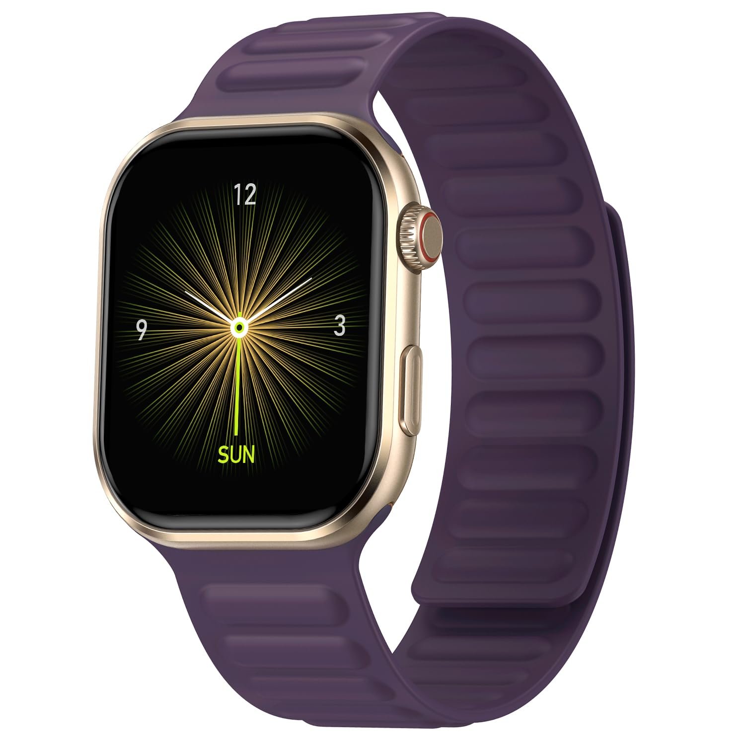 Fire-Boltt Brillia Smart Watch 2.02” Super AMOLED Display, Bluetooth Calling, SpO2, Heart Rate Monitor, 120+ Sports Modes, Fitness Tracker, Voice Assistant, Smart Watch for Man & Women