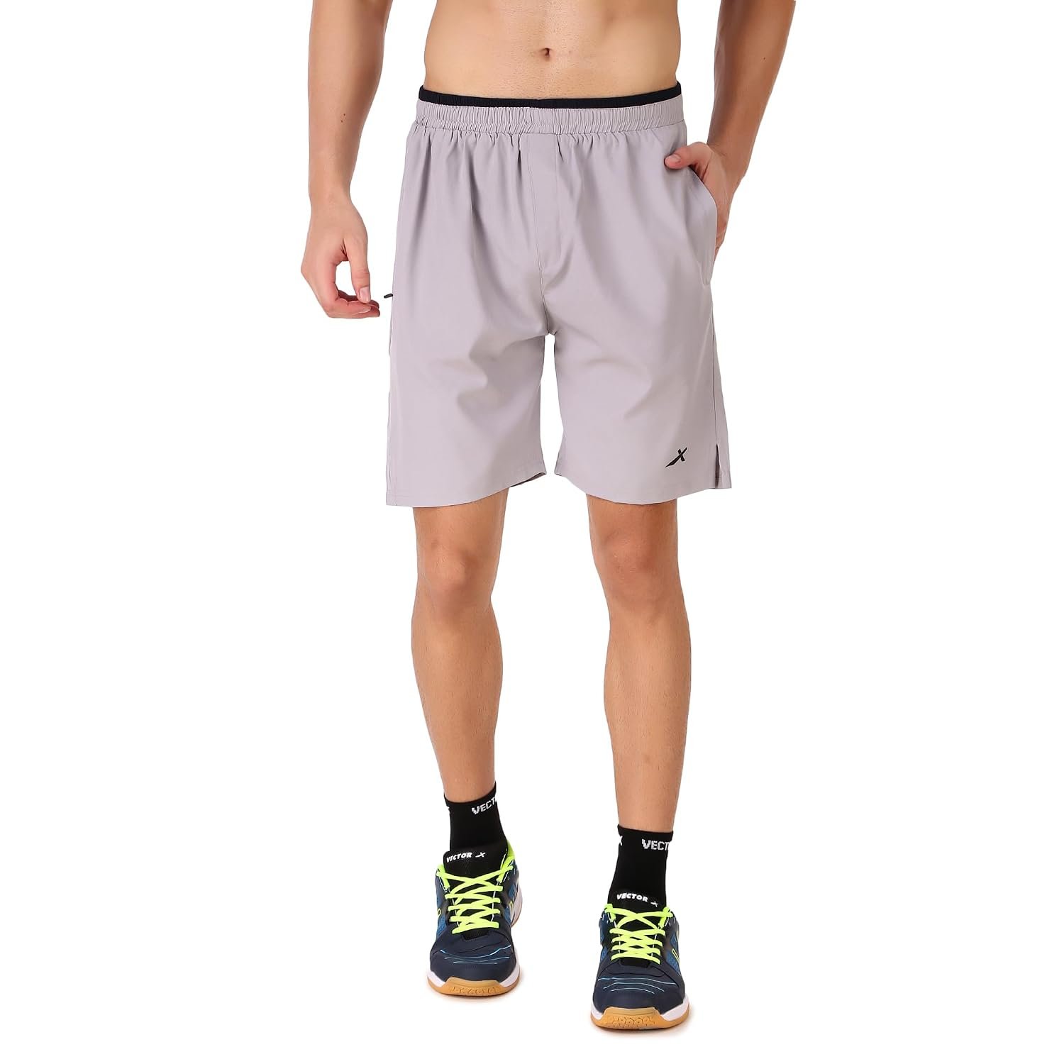 VECTOR X Polyester Solid Sports Men Shorts for Running, Training, Fitness or Casual Use