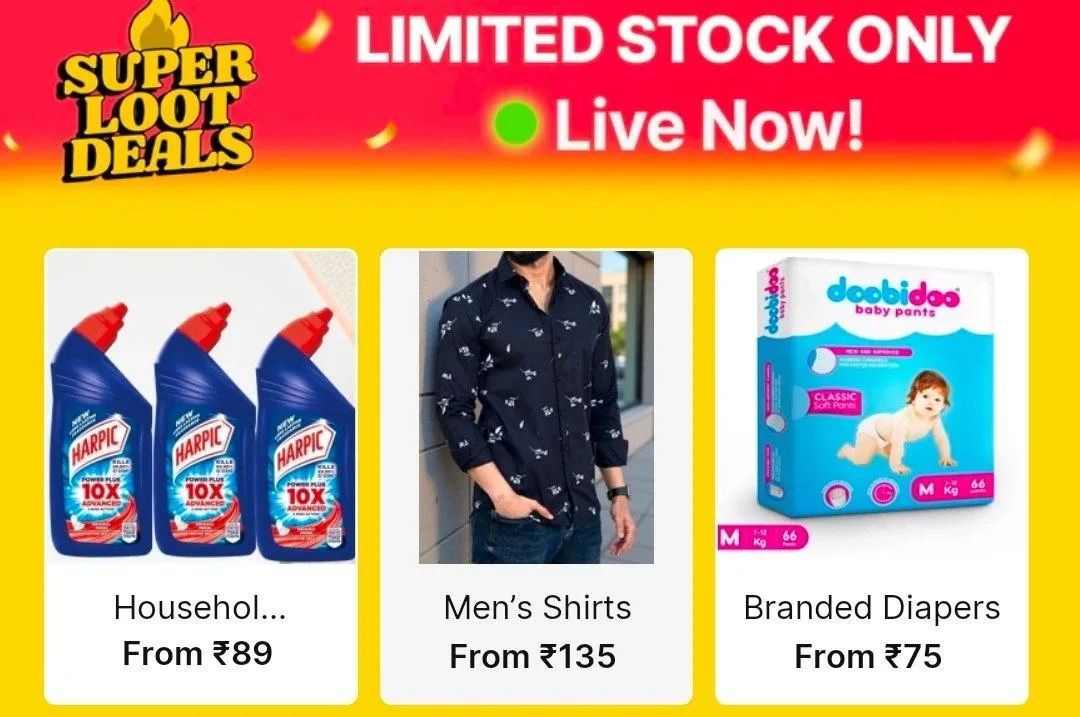 Shopsy Super Loot Deals Live 🔥