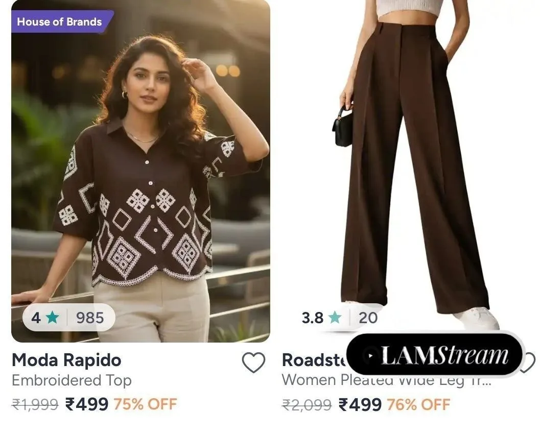 Myntra Fashion Steals Under