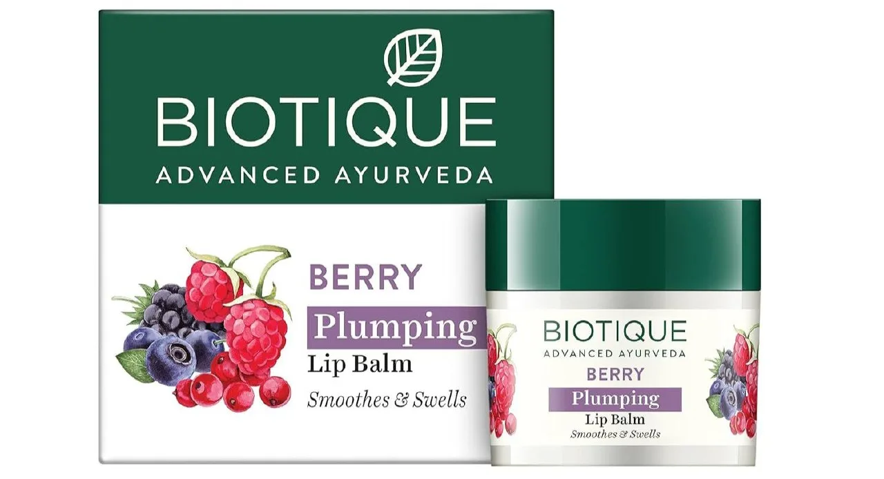 Biotique Berry Plumping Lip Balm, 12G