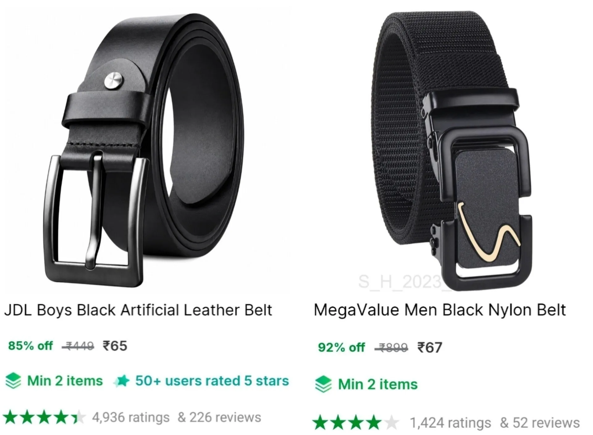 Men's Leather Belt