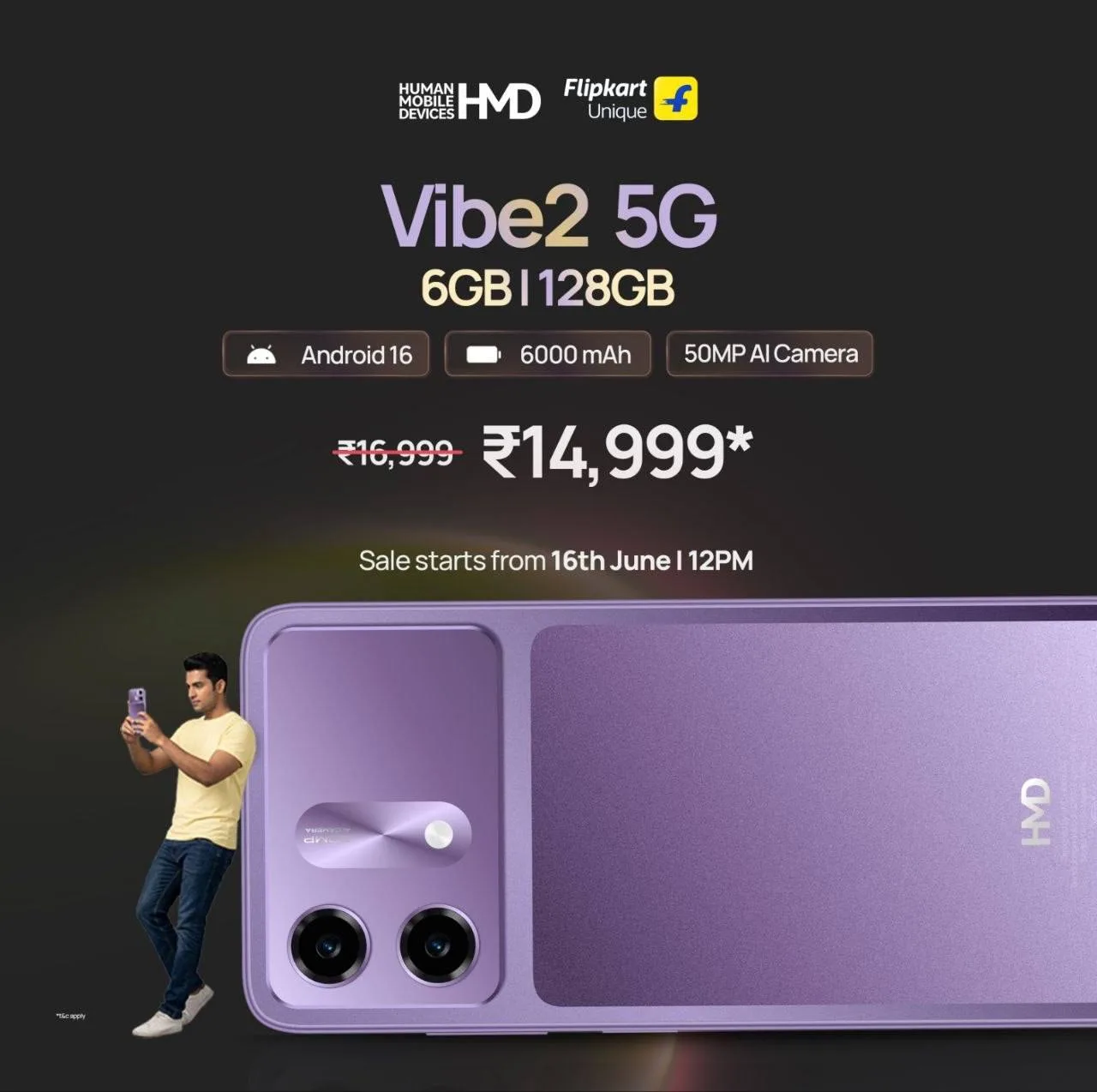 Upcoming | Vibe 2 5G 6GB | 128GB