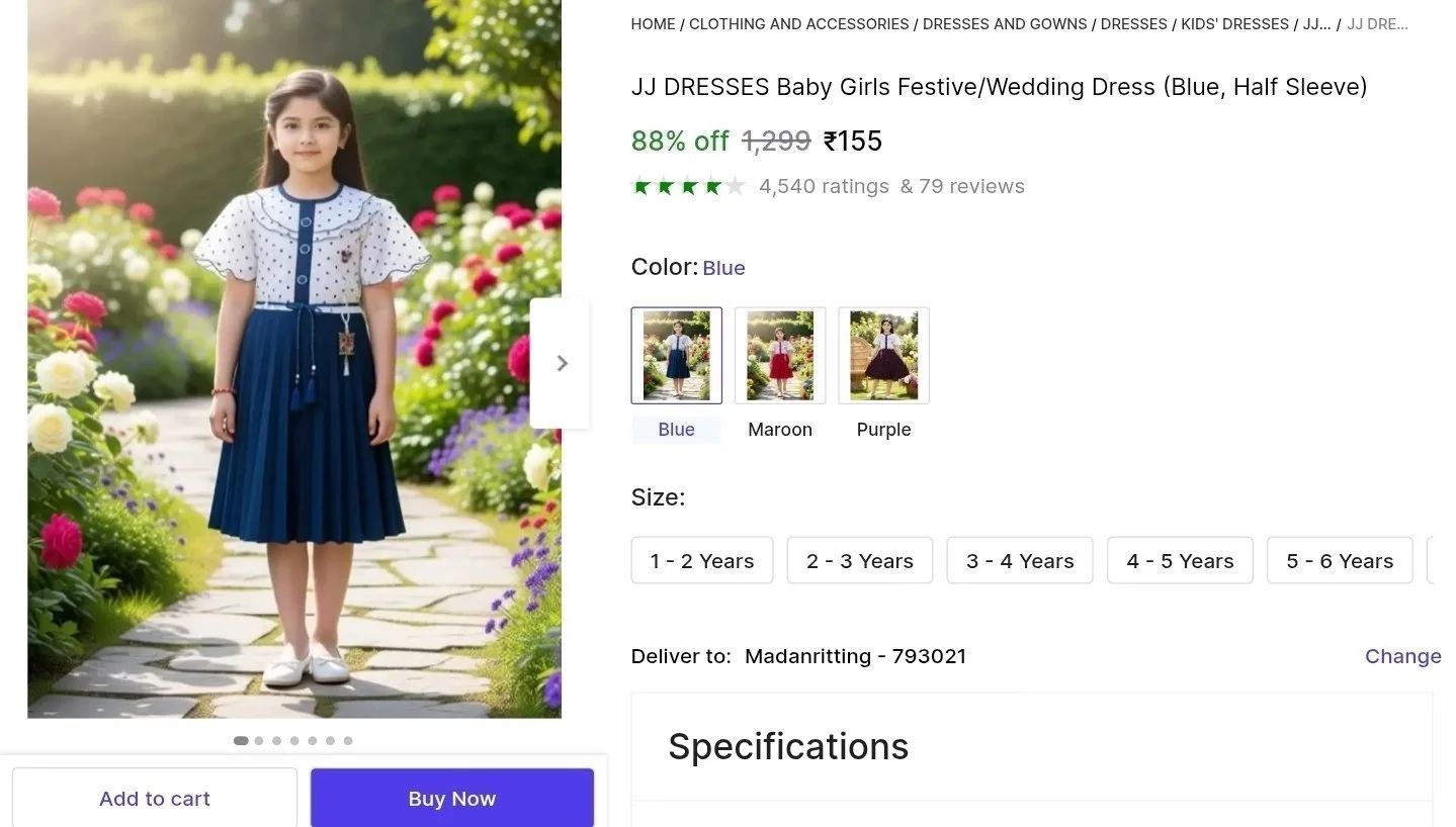 Girl's Dress